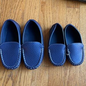 Blue Toddler Loafers - Bundle - Size 7 and 10
